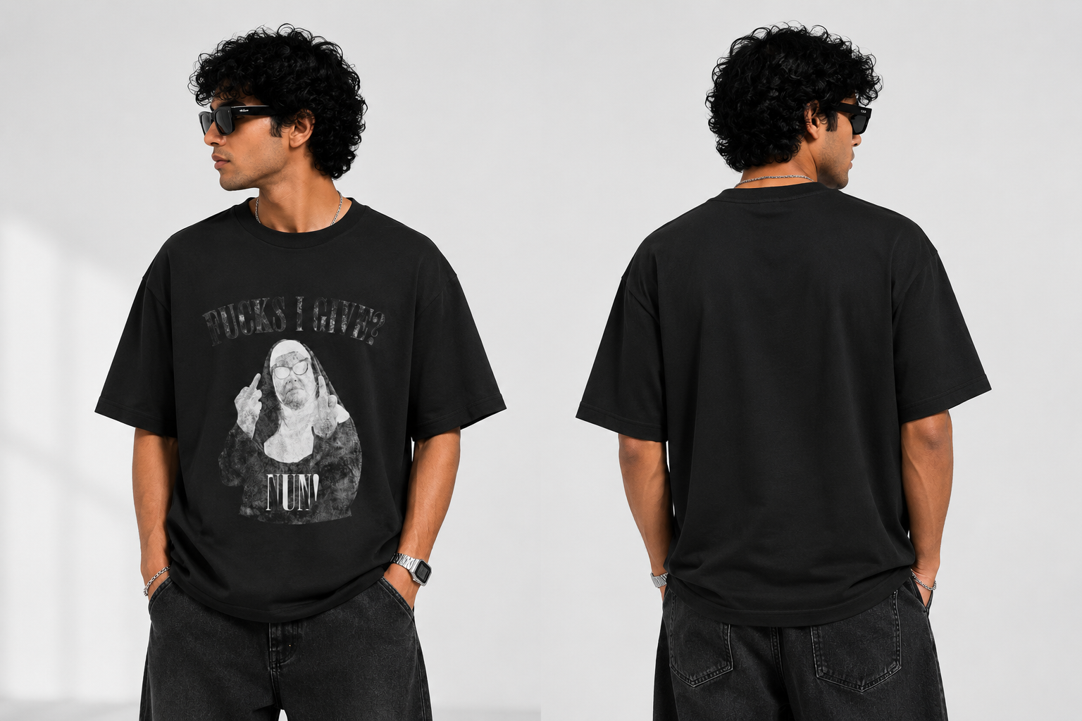 Unisex Oversized Standard T-Shirt(COOL NUN)