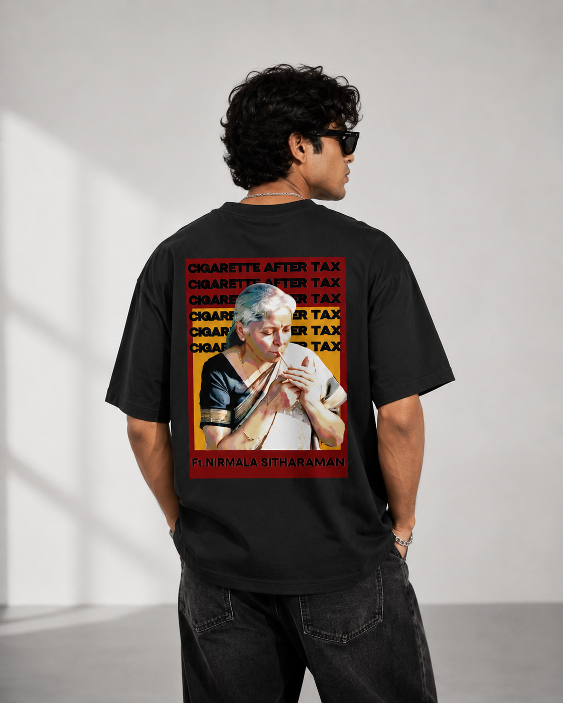 Unisex Oversized Standard T-Shirt (cigarettes after tax)