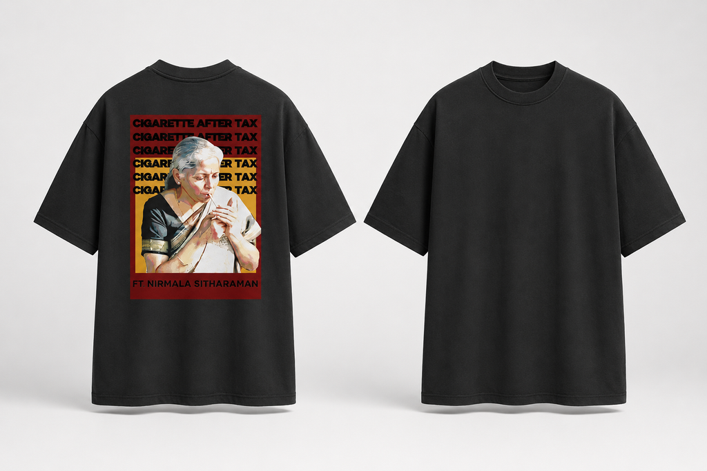 Unisex Oversized Standard T-Shirt (cigarettes after tax)