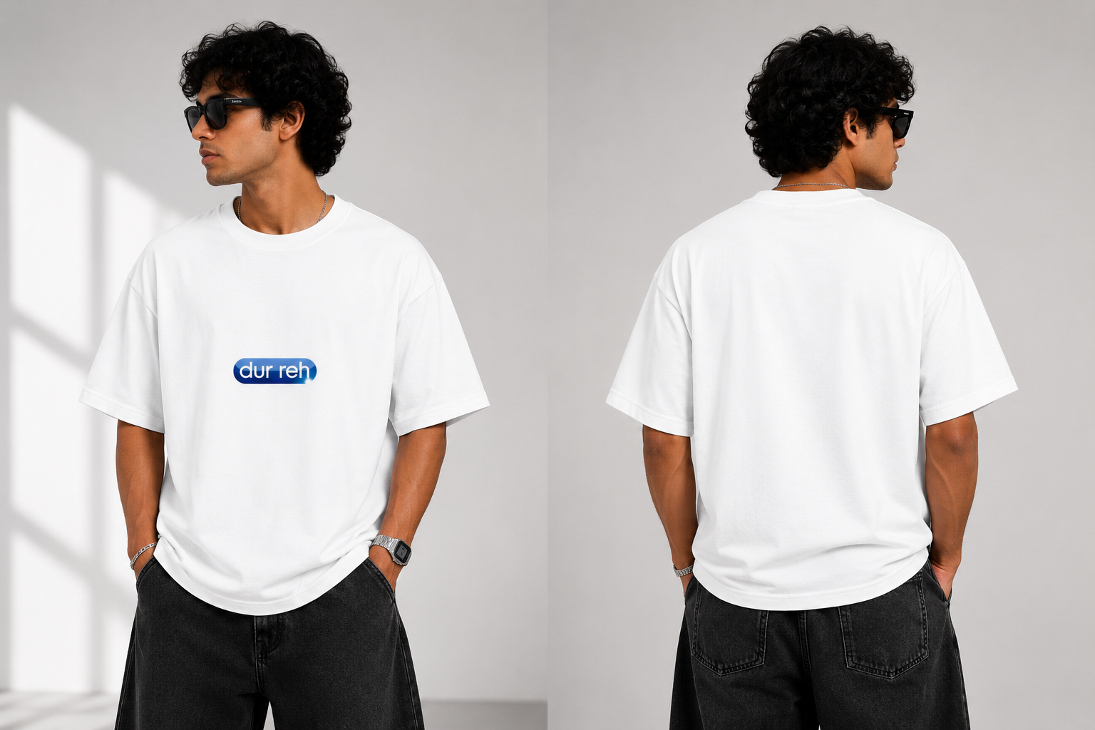 Unisex Oversized Standard T-Shirt ( DUR REH )